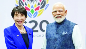 Japanese PM likely to hold summit level talks with Modi in Guwahati