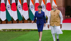 Japanese PM Sanae Takaichi meets PM Modi, receives ceremonial welcome at Rashtrapati Bhavan