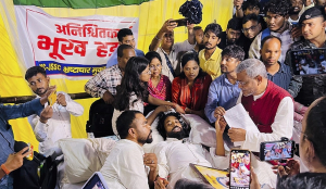 Jharkhand exam stir enters 13th day with 6 on fast; opposition protests on Assembly premises