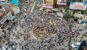 Jharkhand students take out 'Tiranga Yatra'; Announces gherao at CM's residence
