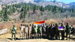 Joint operations continue to douse forest fire in Walong for fifth consecutive day