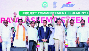 JSW Steel begins Rs 16,350 crore Andhra Pradesh project