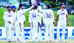 Jurel’s hundred gives India command over SL in 2nd Test