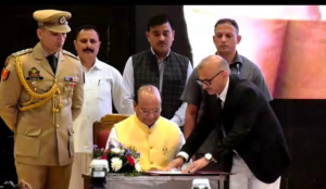 Justice Bhati sworn in as chief justice of J-K, Ladakh high court