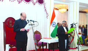 Justice Mohapatra sworn in as chief justice of Chhattisgarh HC