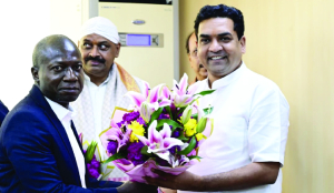Kapil Mishra meets Nigerian minister, discusses agriculture