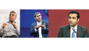 Karan Adani, Vishal Sikka, Sunil Munjal attends AIMA Platinum Jubilee celebrations