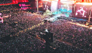 Karan Aujla’s show: India’s 2nd biggest concert