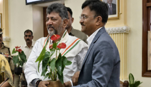 Karnataka CM DK Shivakumar chairs first Cabinet Meeting at Vidhana Soudha