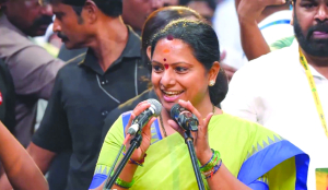 Kavitha unveils new political outfit TRS