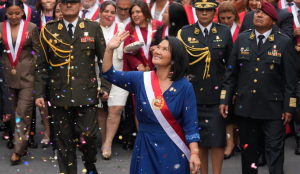 Keiko Fujimori is inaugurated as Peru's president following narrow election victory