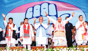 Kharge announces five guarantees for Assam