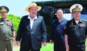 Kim oversees weapons tests on new destroyer