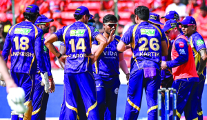 KKR snap SRH’s 5-match winning streak