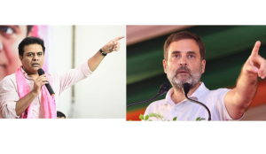 KTR demands Rahul Gandhi to listen to ‘Chhatron Ki Goonj’ in Telangana