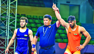 Kumar Mohit, Chandermohan strike gold in Vietnam