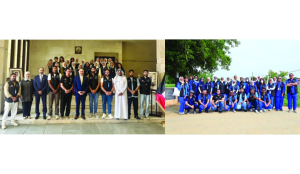 Kuwait Ambassador receives cloud of hope volunteer team visiting India