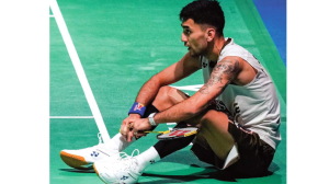 Lakshya bows out at India Open