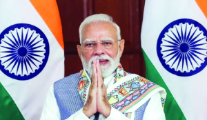 Lamps, blood drive mark Modi’s 25 years