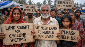 Land sought for cyclone victims