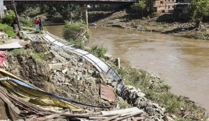 Land subsidence damages homes, school in J-K's Poonch