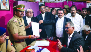 Lawyers seek FIR against Ram Temple Trust functionaries, hold protests