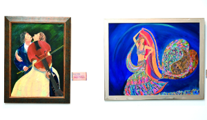 Layers of Peace on Canvas