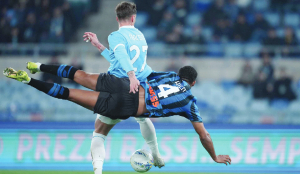 Lazio and Atalanta draw 2-2