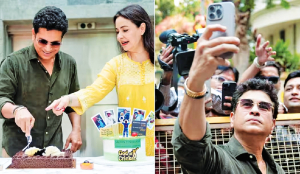 Legendary Tendulkar celebrates 53rd birthday