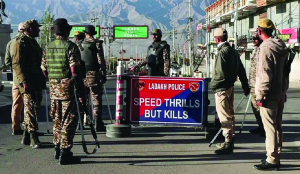 Leh Police bust conversion network, nab 8