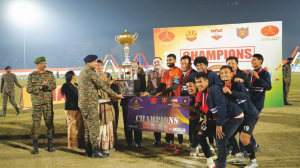Lekang SC wins 21st Capt Jintu Gogoi Memorial Football trophy
