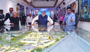 LG visits Aerocity, reviews infrastructure works