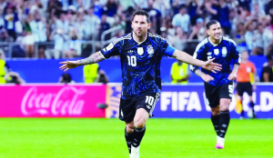 Lionel Messi becomes first to score in seven straight World Cup matches