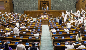 Lok Sabha adjourned till 2 pm amid opposition protests
