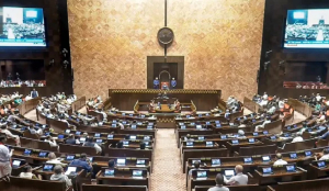 Lok Sabha proceedings adjourned till 2 pm amid opposition uproar