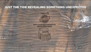 Low Tide Reveals Unmissable Flipkart × Philips ‘Soooooo Good Deals’ Billboard Ahead of Big Billion Days