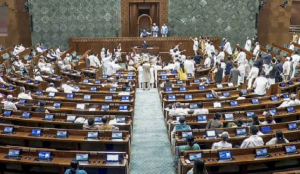 LS adjourned till Monday Govt says not holding debate on NEET will send wrong message