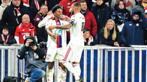 Lyon beats Lille to reach  last 16 of French Cup