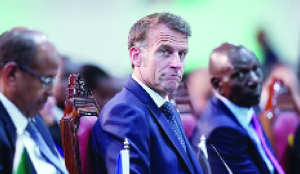 Macron faces backlash after interrupting Africa summit panel