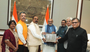 Mahamanav Mission delegation meets VP