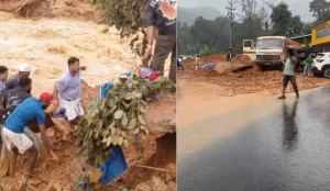 Major landslide hits Wayanad Tunnel Project site; Several feared trapped