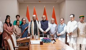 Mallikarjun Kharge takes oath as Rajya Sabha member
