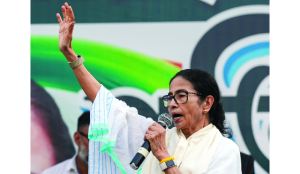 Mamata claims leaders under house arrest before TMC rally