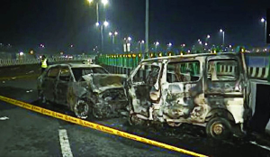 Man dies in multi-vehicle collision in Dwarka