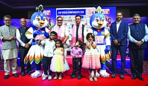Mandaviya unveils Peacko, marking 30-day countdown to BWF World Championships