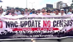 Manipur government urges calm after NRC protests at offices