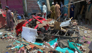 Many killed several injured in blast at market in Northwest Pakistan