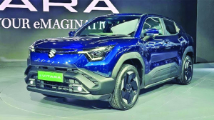 Maruti Suzuki expands product range; drives in first electric model e-Vitara