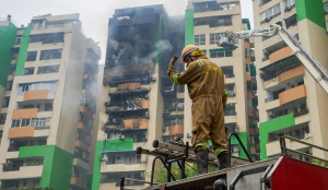 Massive Fire Breaks Out in Ghaziabad Gaur Green Avenue Society, Spreads Across Multiple Floors