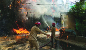 Mayapuri factory fire triggers building collapse, latest in series of blazes across Delhi